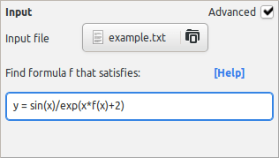 Custom symbolic regression search